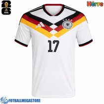 Fotballdrakt Herre Tyskland Florian Wirtz #17 Hjemmedrakt VM 2026 Kortermet